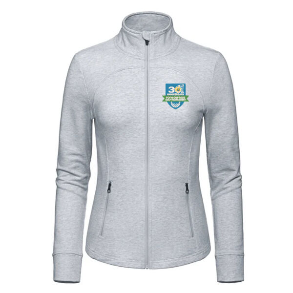 Embroidered Women's Fit Adventurer French Terry Full Zip with Performance Stretch Thumbnail